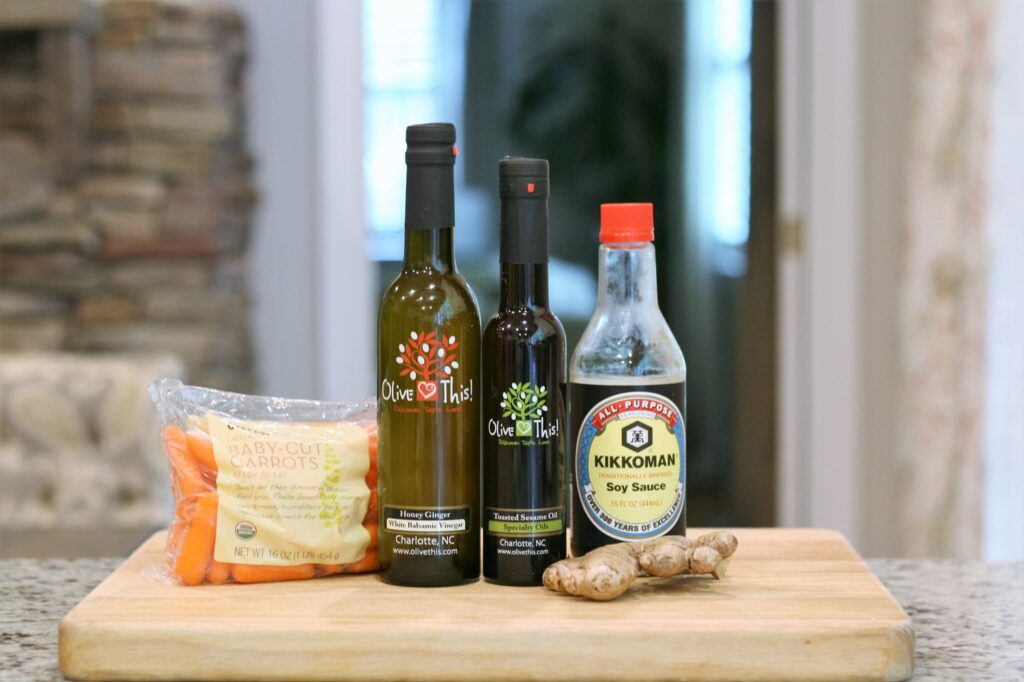 Asian Honey Ginger Dressing Ingredients