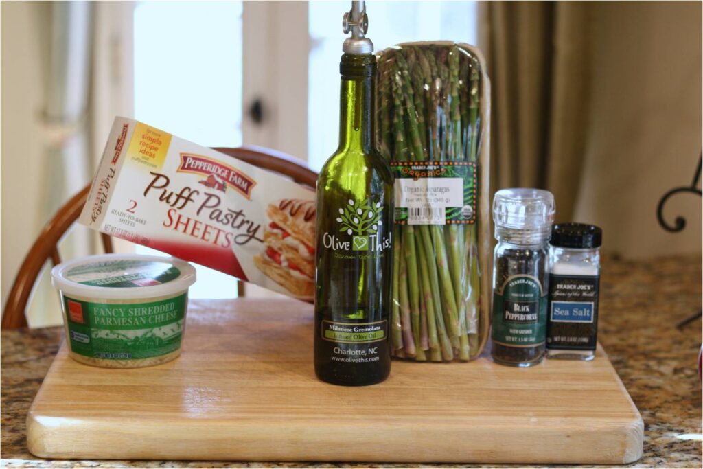 Asparagus Galette Ingredients