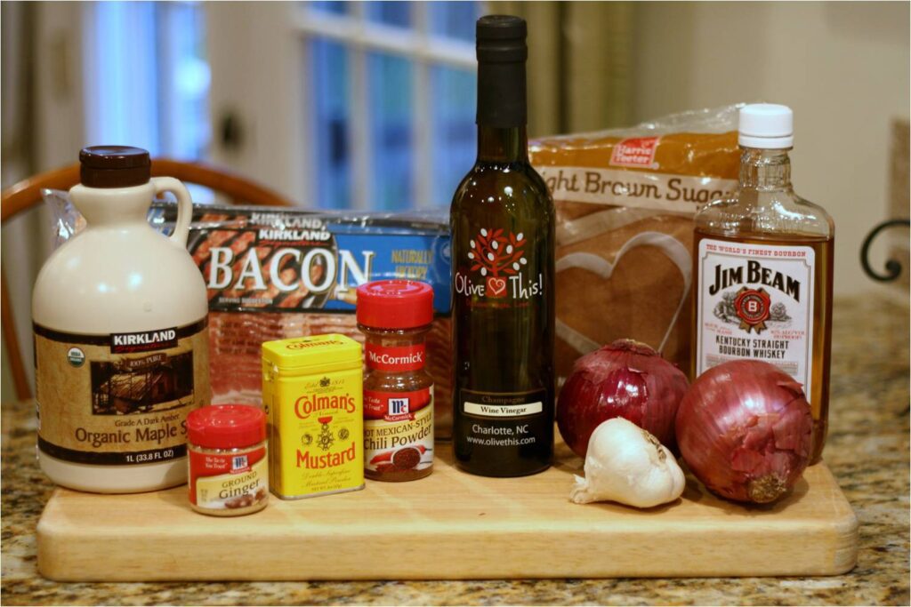 Bacon Jam Ingredients