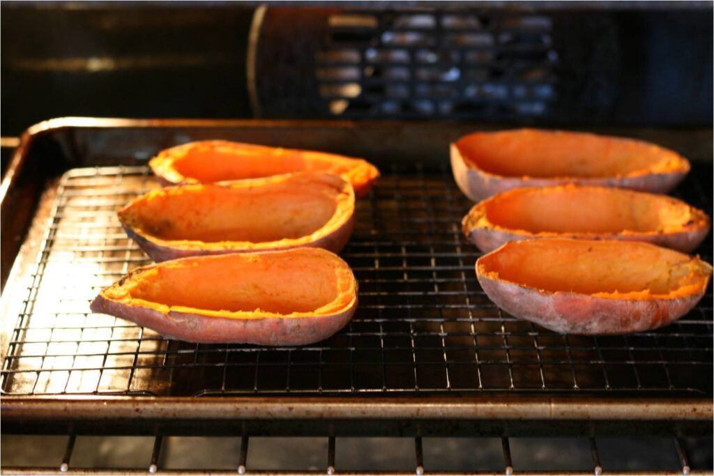 Bake Sweet Potato Shells