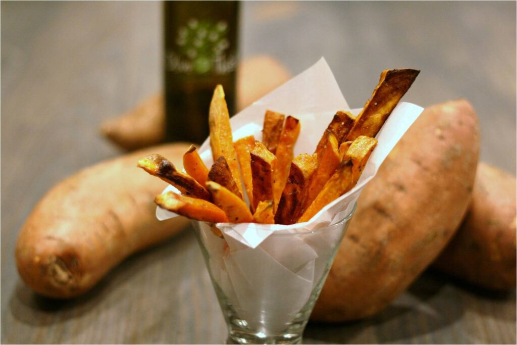 Baked Sweet Potato Fries Feature