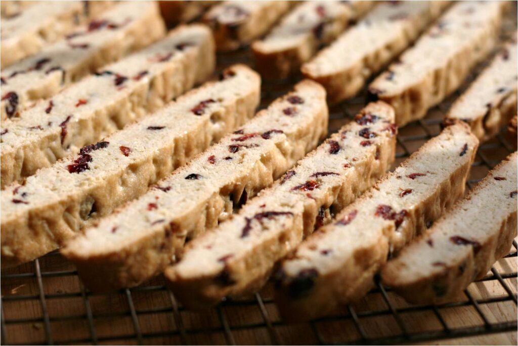 Biscotti on Cooling Rack
