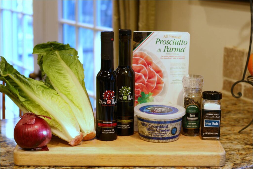 Blue on Bleu Salad Ingredients