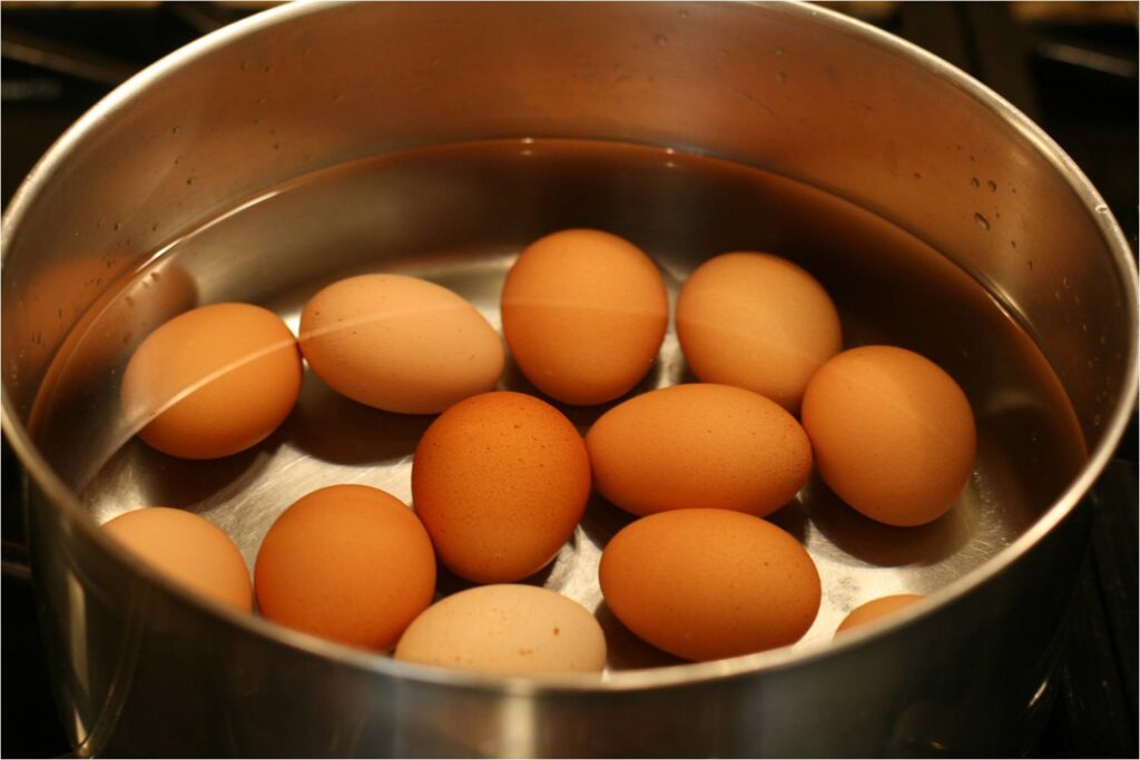 Bring Eggs to a Boil