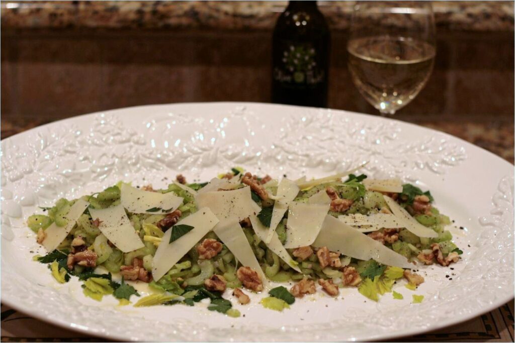 Celery & Parmesan Salad Dinner