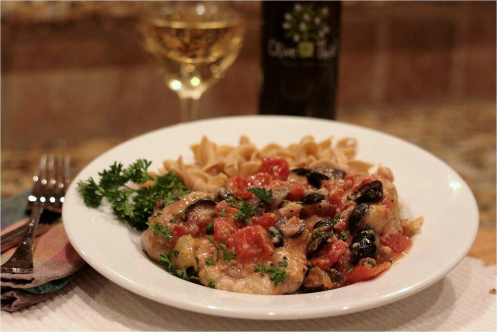 Chicken Marengo Dinner