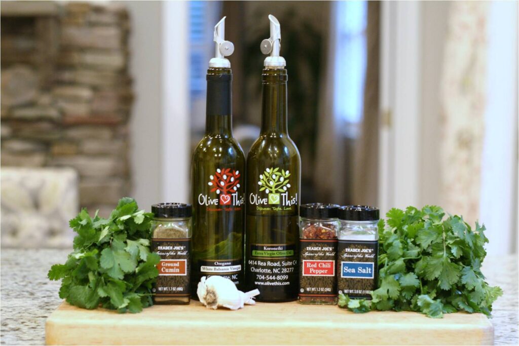 Chimichurri Sauce with Oregano Balsamic Vinegar Ingredients