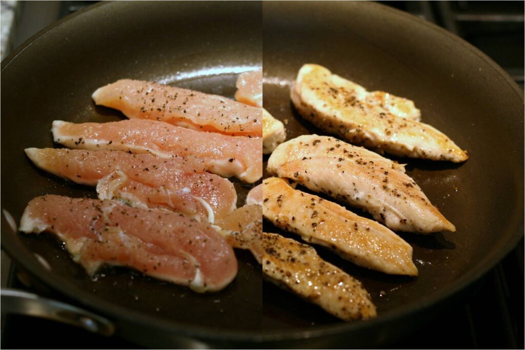 Cook Chicken Tenderloins in Skillet