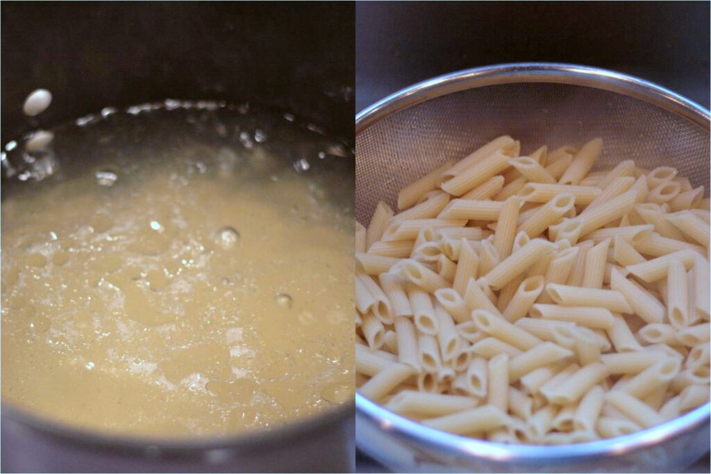 Cook and Drain Pasta - Brighter