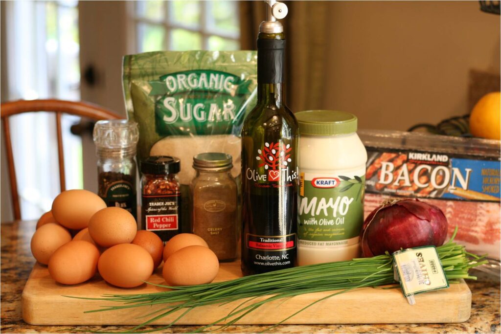 Deviled Eggs Ingredients