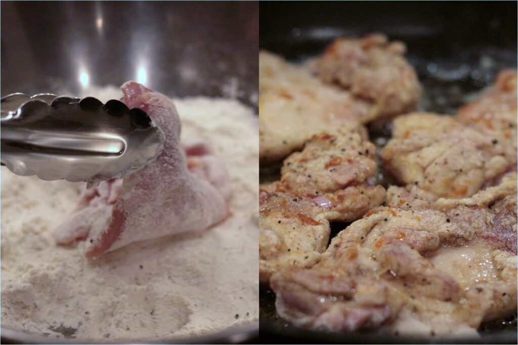 Dredge and Cook Chicken