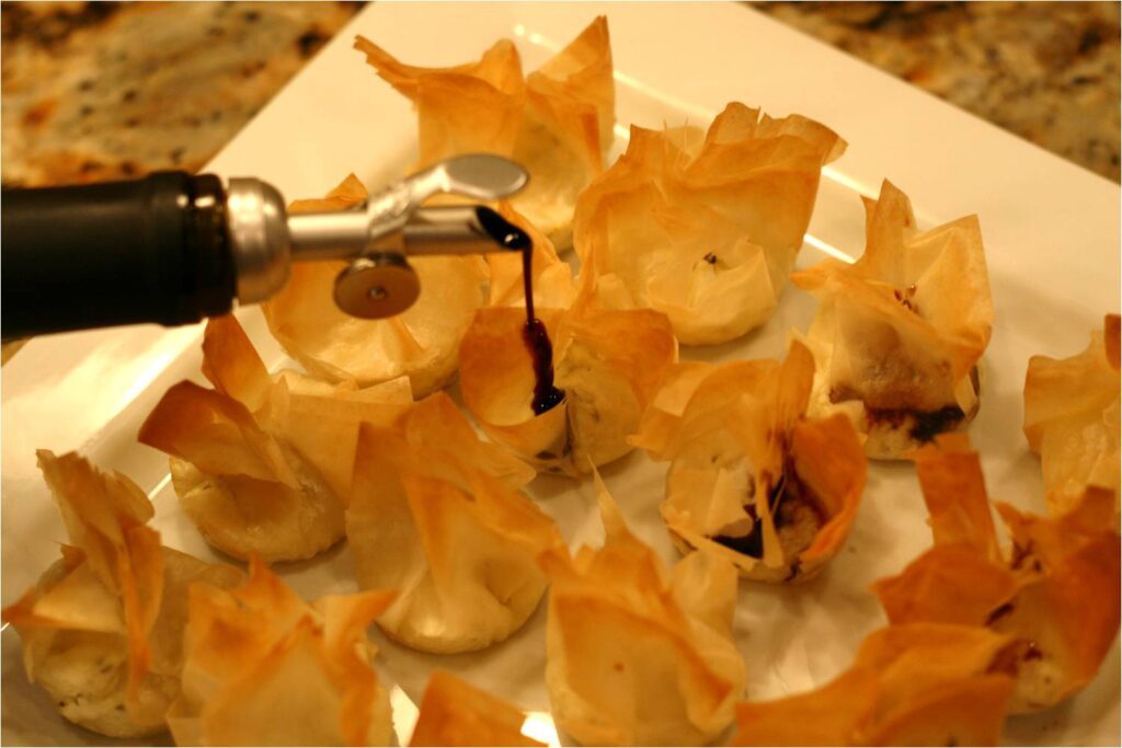 Drizzle Goat Cheese Tarts