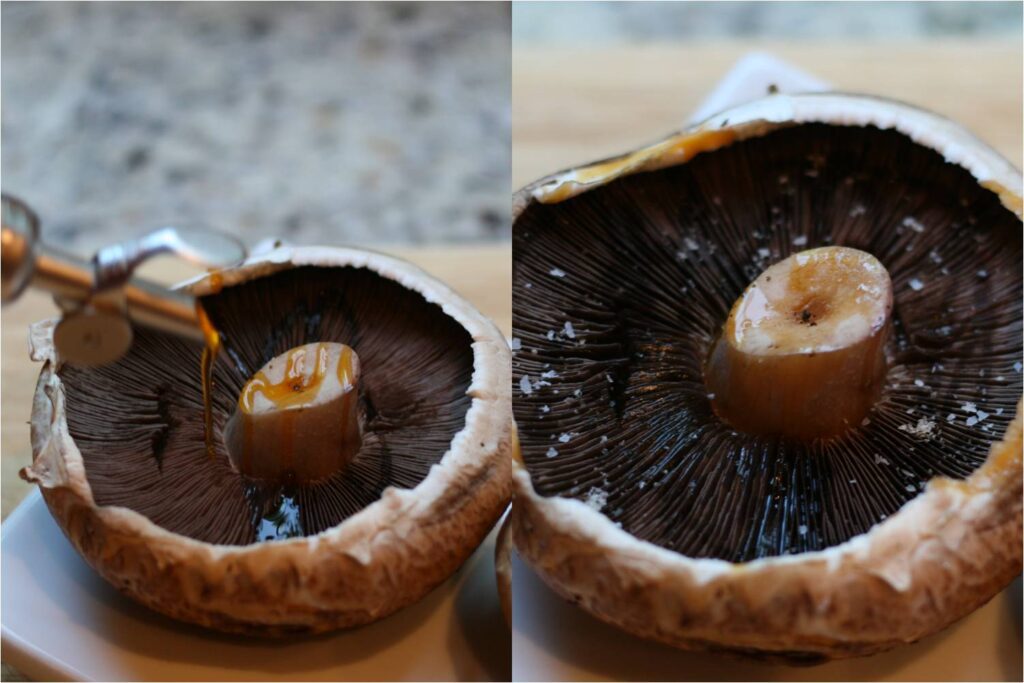 Drizzle Portobello Gills and Salt Split