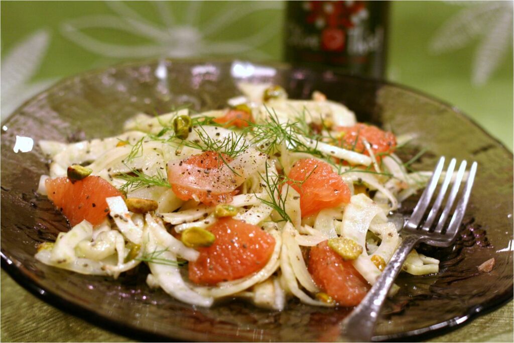 Fennel Slaw with Grapefruit Balsamic Vinaigrette Feature