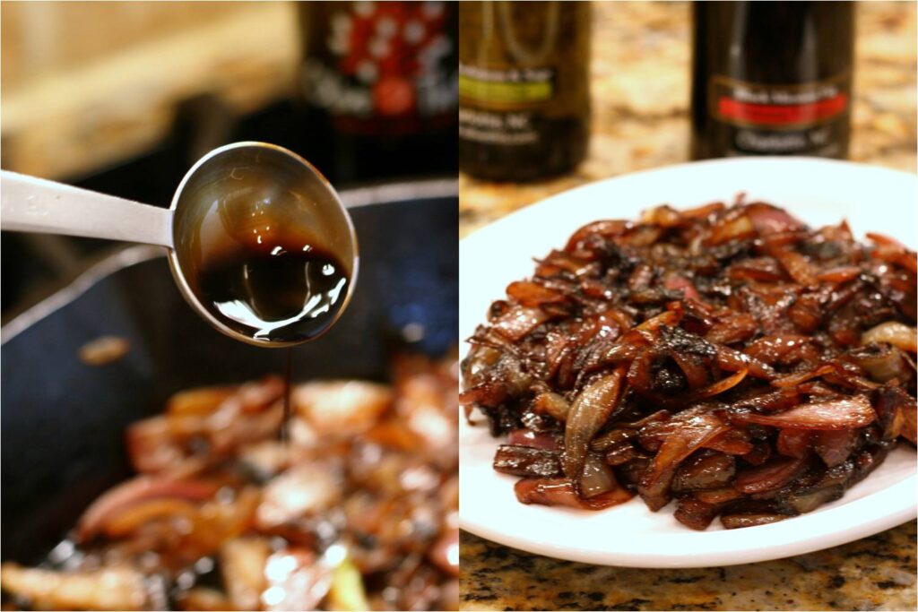 Finish Caramelized Onions