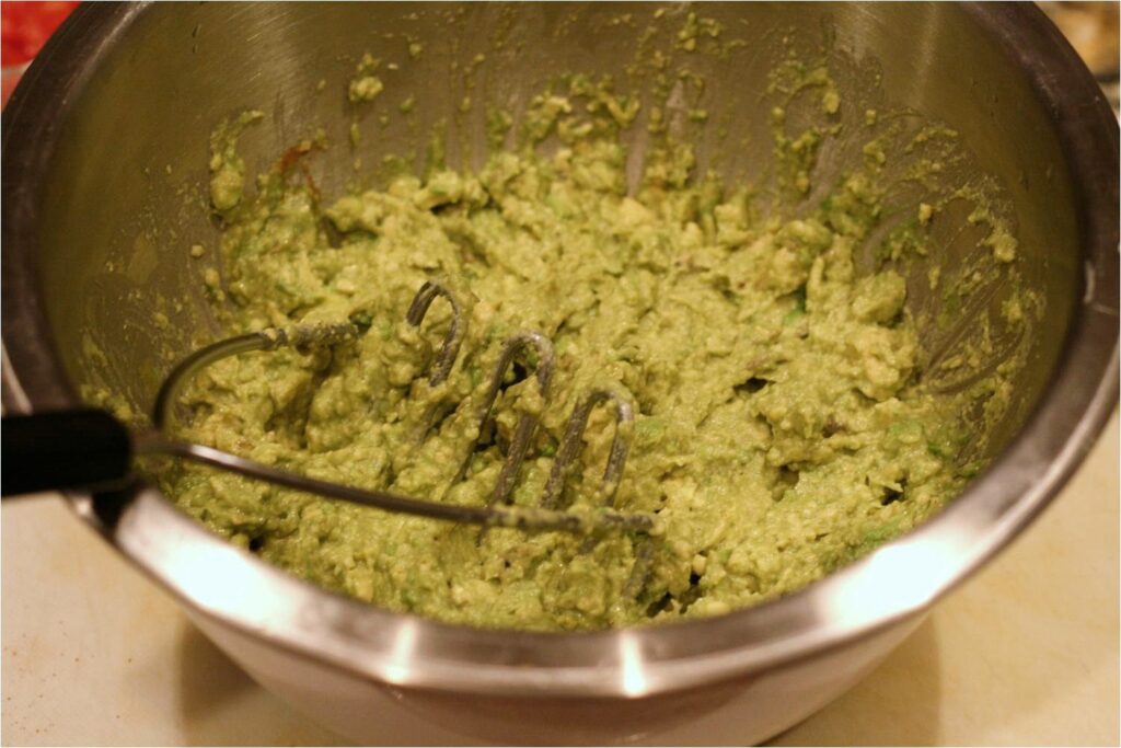 Finished Mashed Avocado