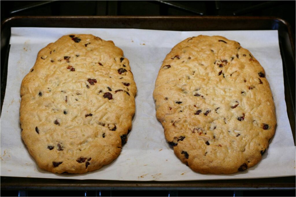 First Bake of Biscotti