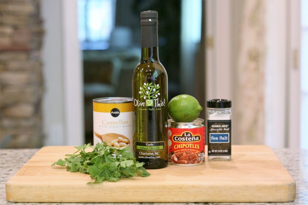 Garlic Chipotle Spread Ingredients