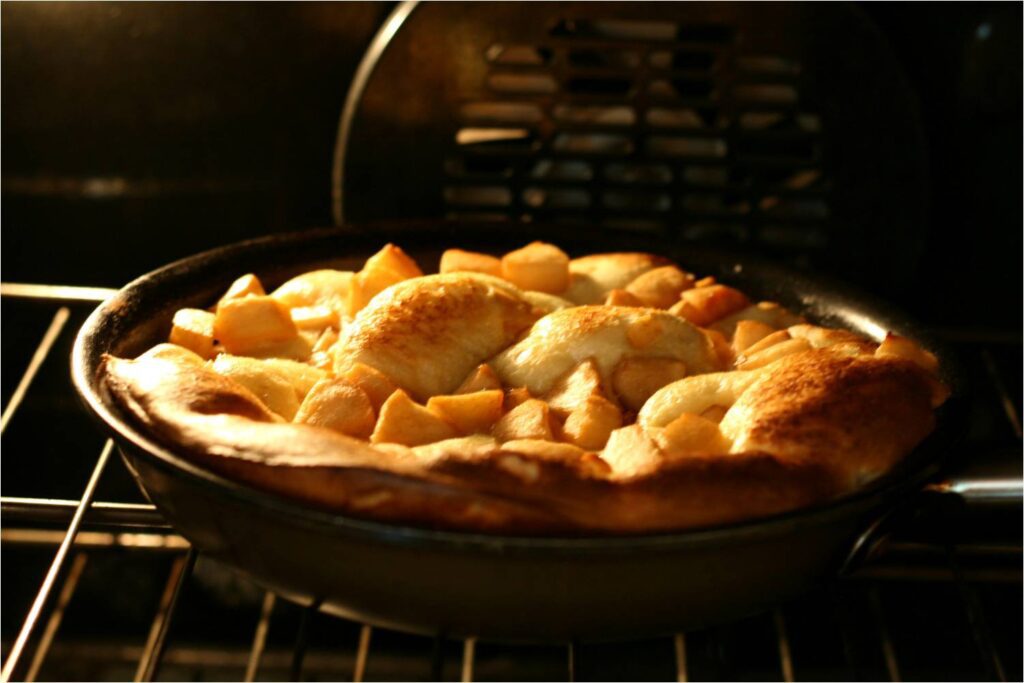 German Pancake in Oven