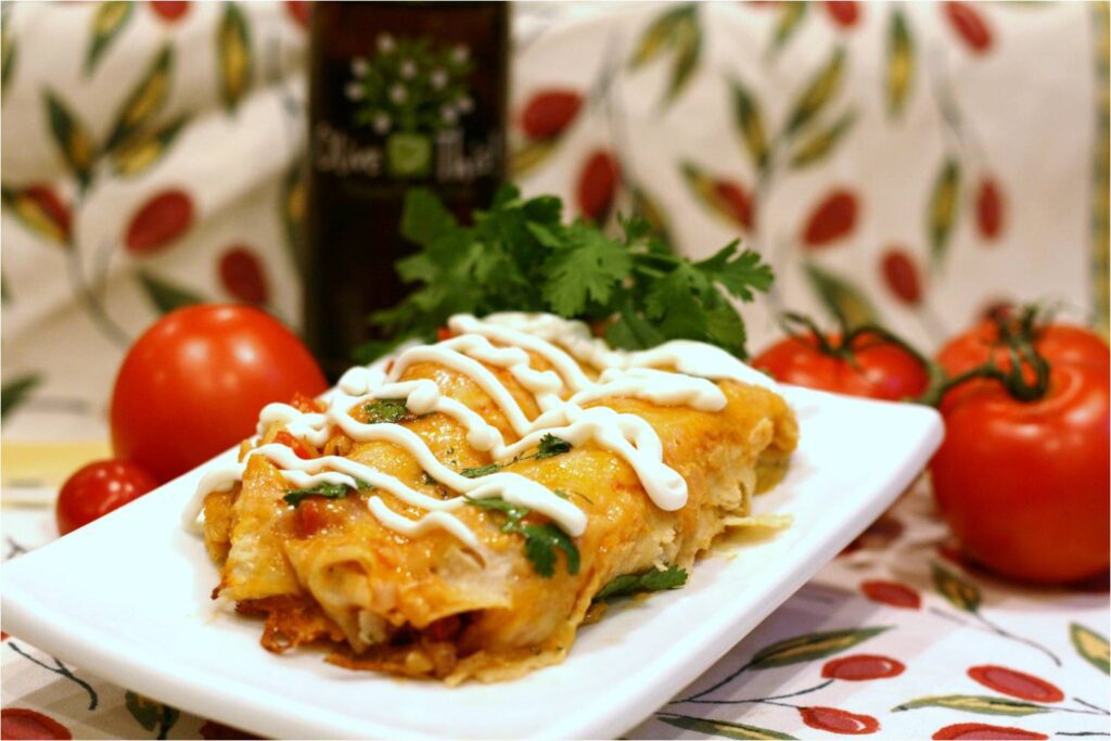Healthy Fish Enchiladas Feature