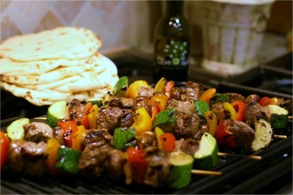 Lamb Kebabs Feature