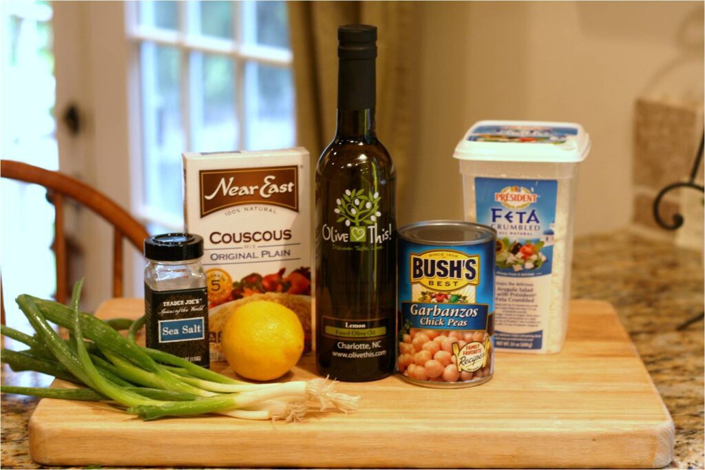 Lemony Couscous Ingredients