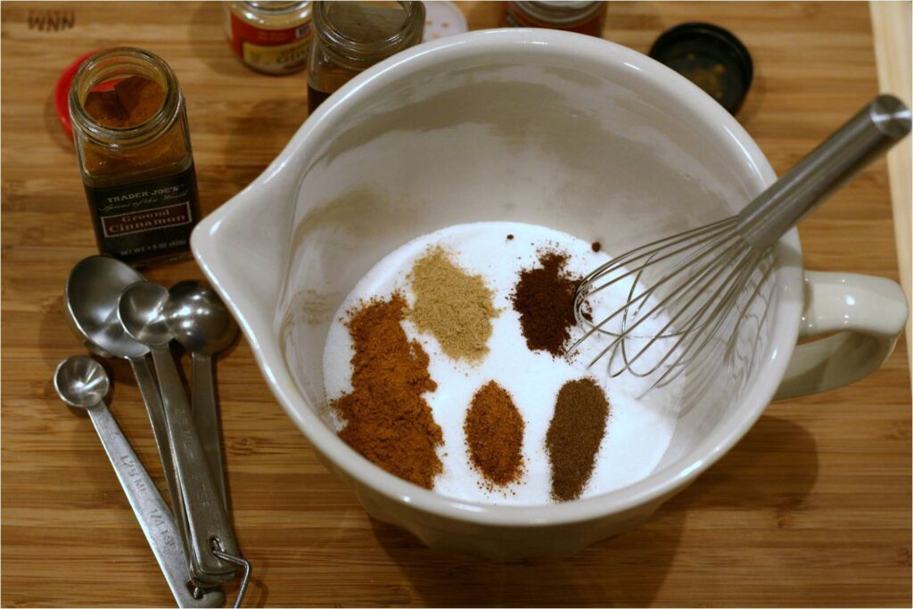 Make Spiced Sugar Mixture