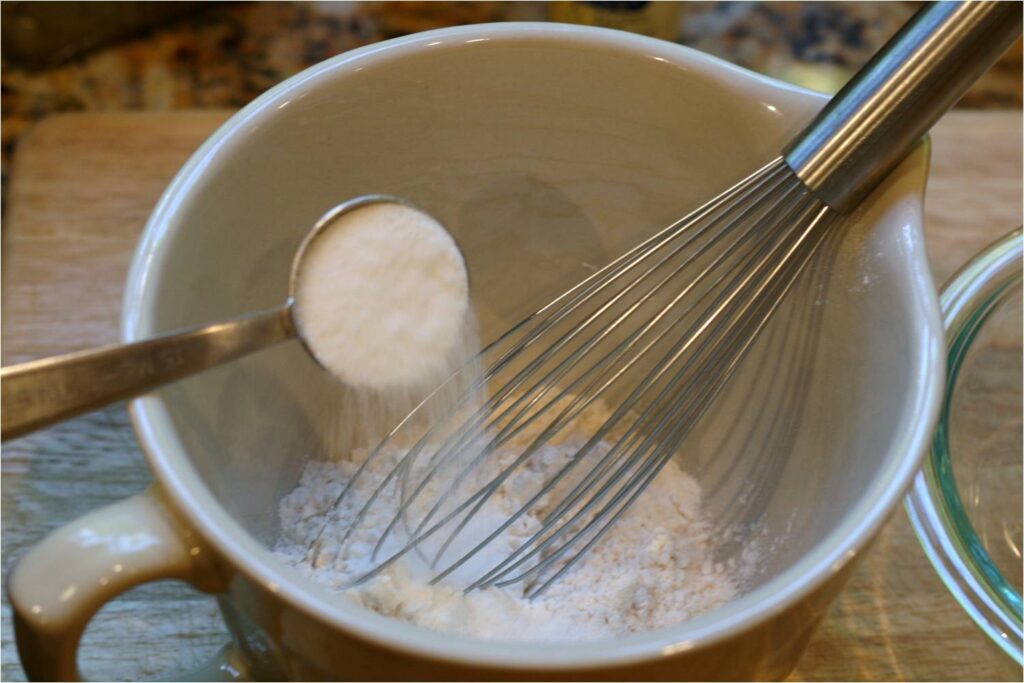 Mix Dry Ingredients for German Pancake