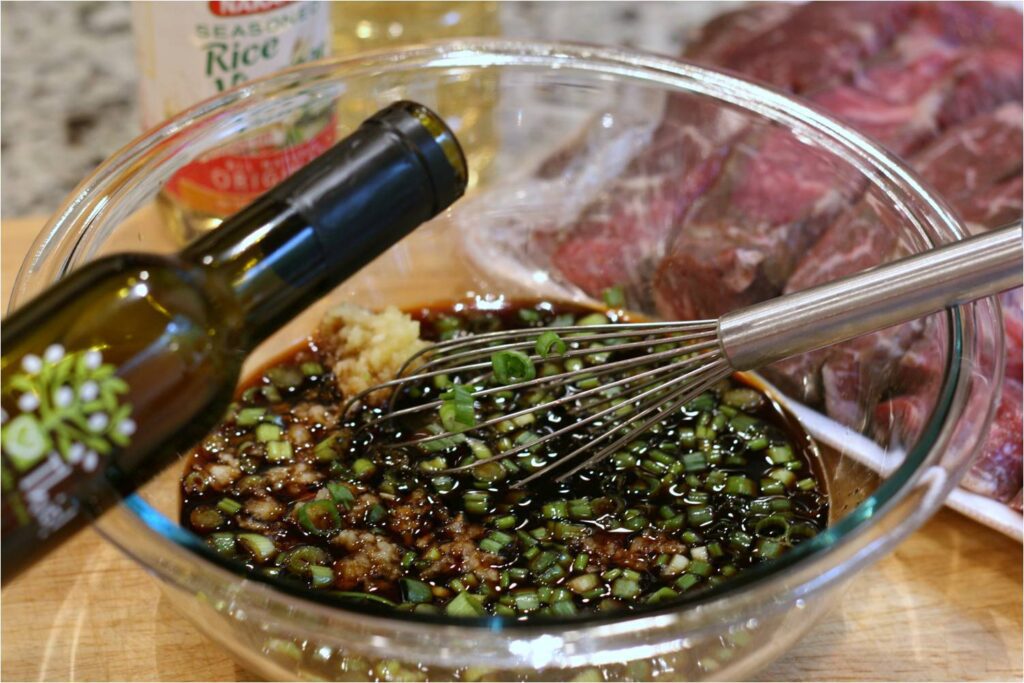 Mix Marinade for Asian-Sesame Short Ribs