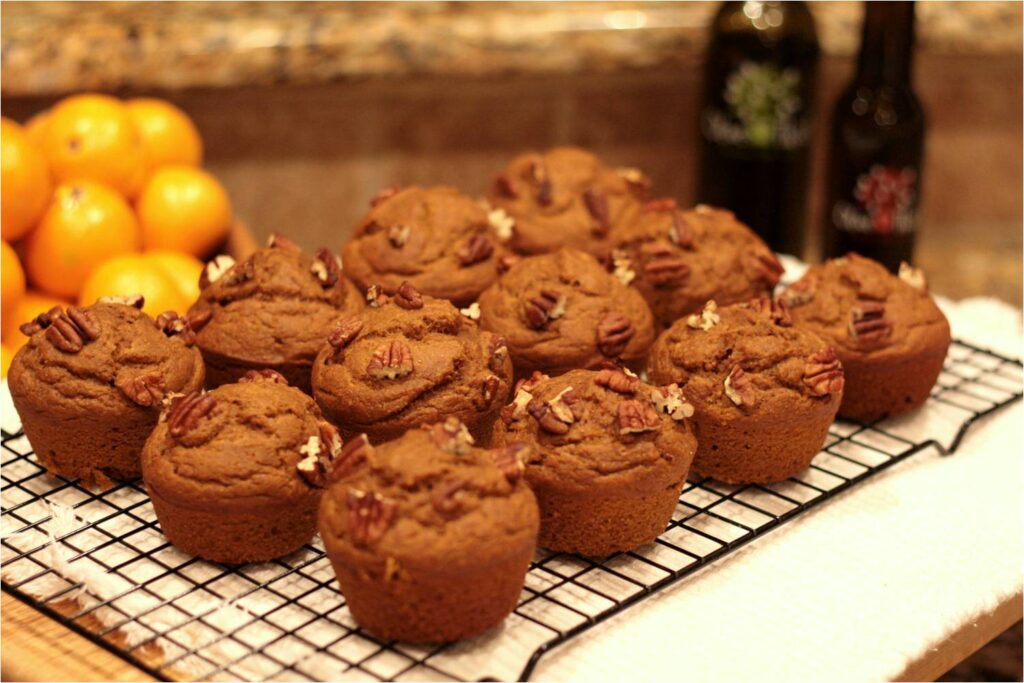 Muffins on Cooling Rack