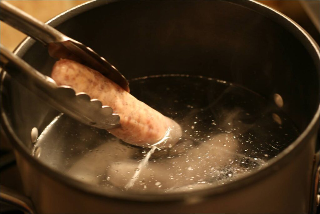 Parboil Sausages