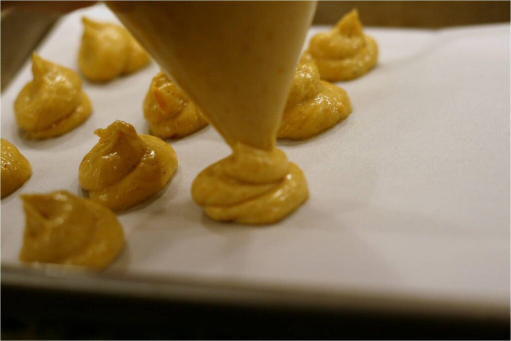 Pipe Cheese Puff Batter