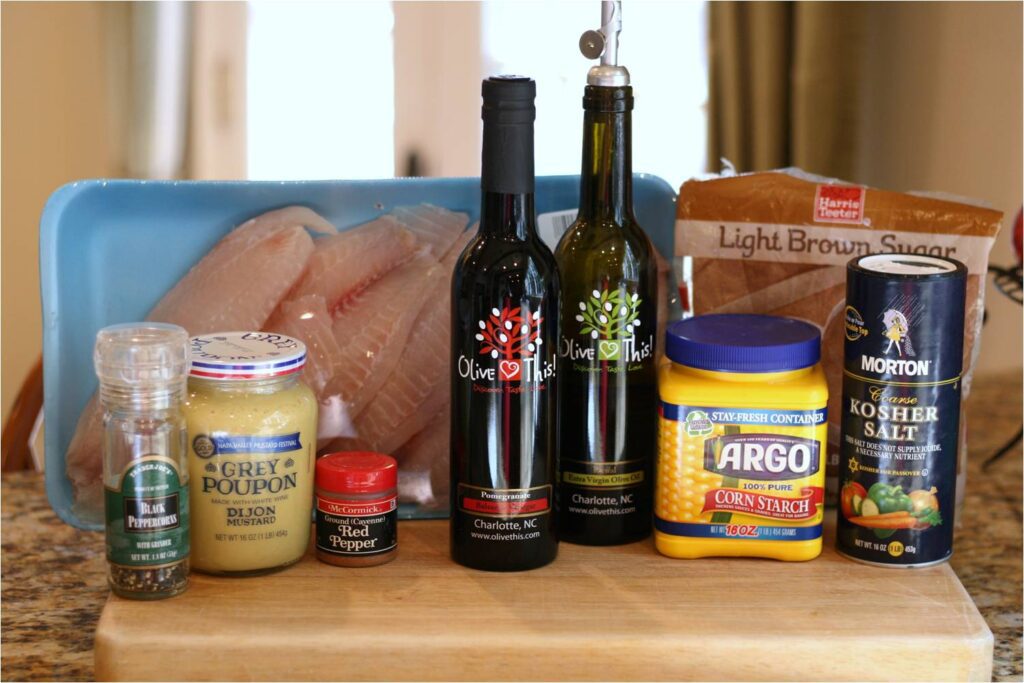 Pomegranate Tilapia Ingredients