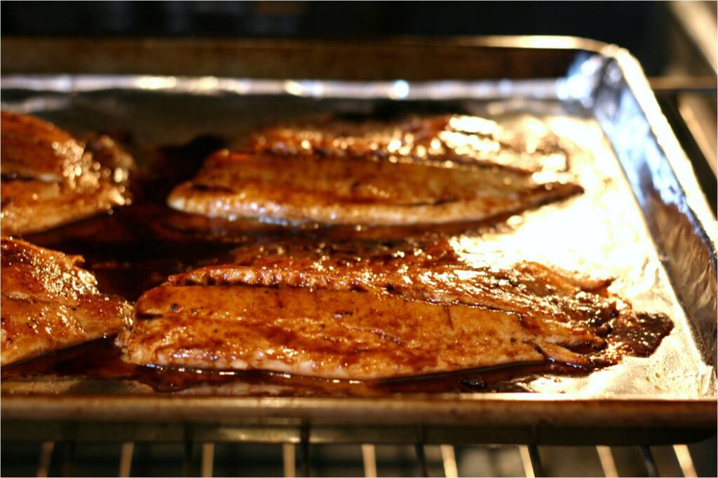 Pomegranate Tilapia from the Oven