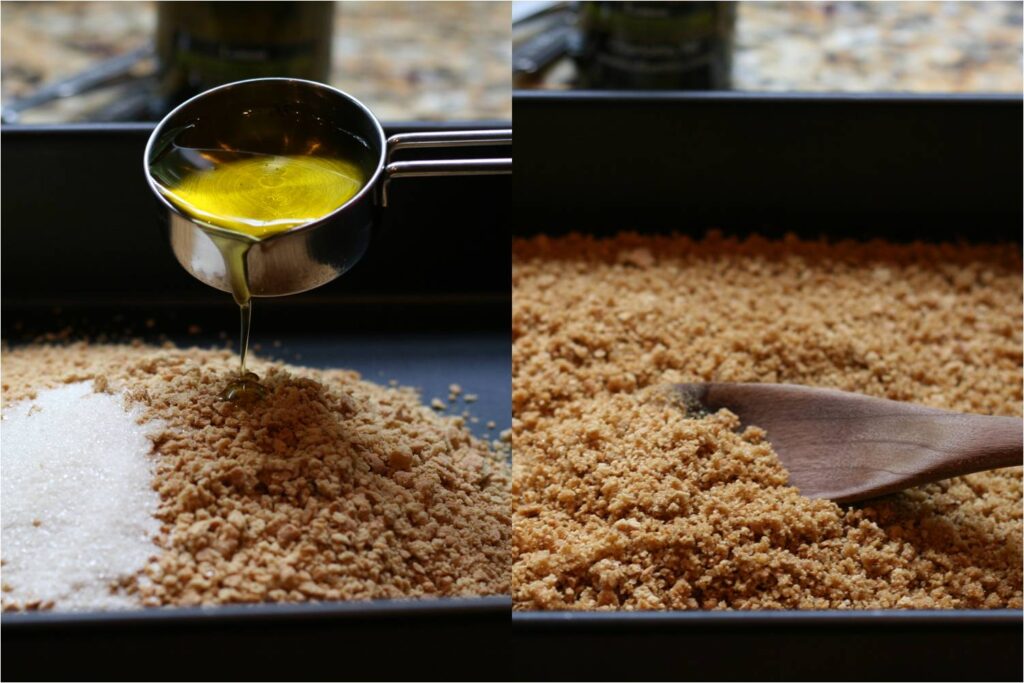 Prepare Crust Crumble