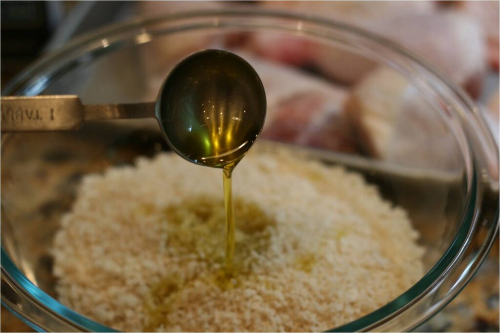 Prepare Gremolata Chicken Panko Crust