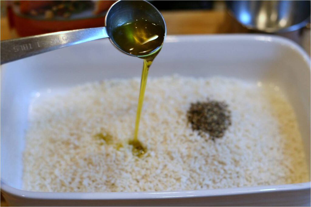 Prepare Rosemary EVOO Panko