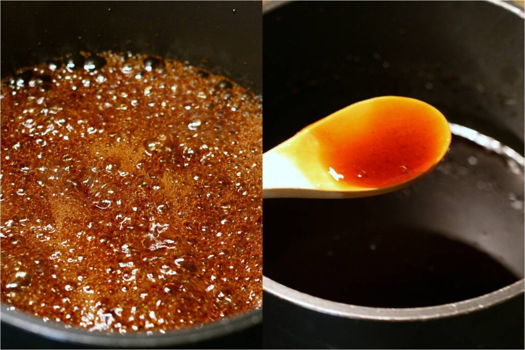 Prepare Teriyaki Glaze Reduction