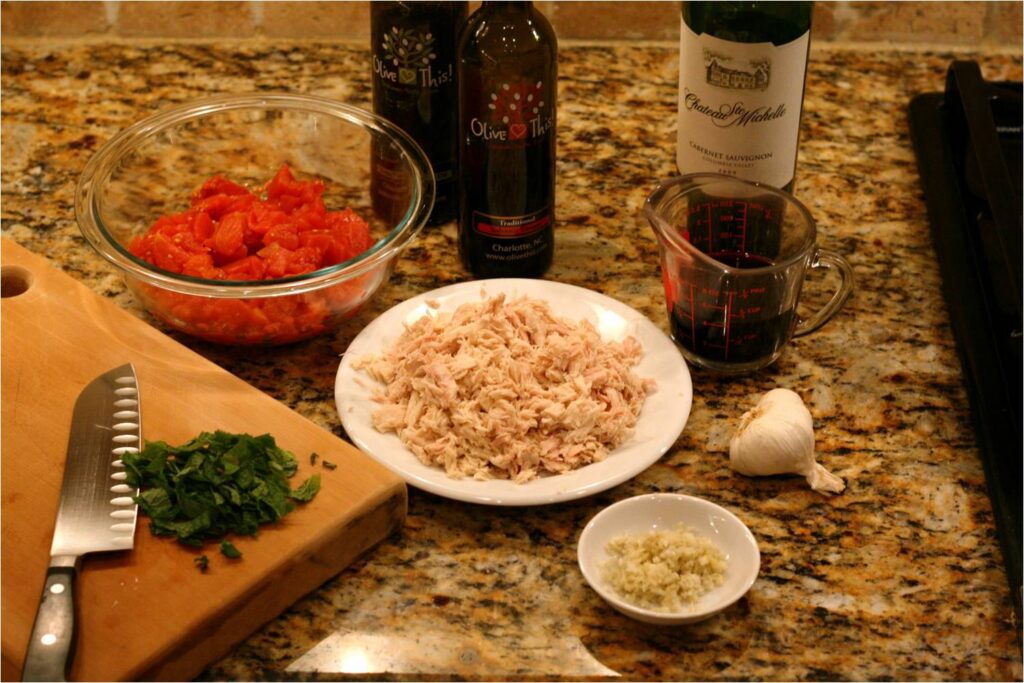 Prepare Tuna Sauce Ingredients Ahead