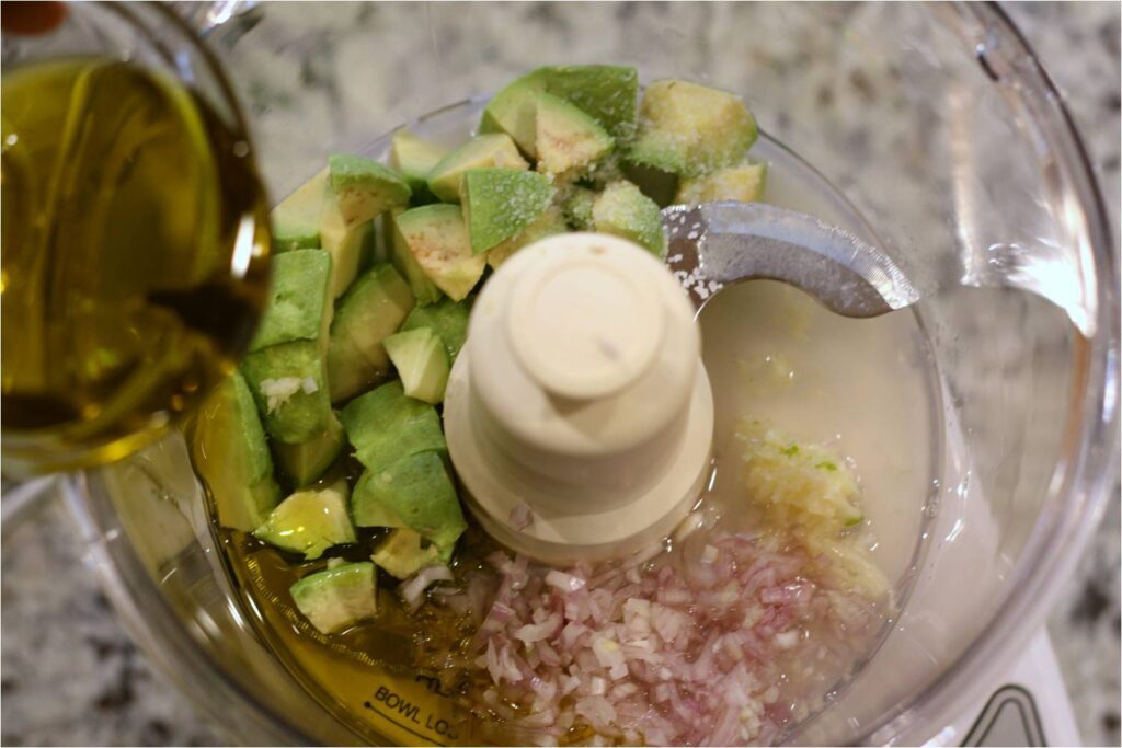 Puree dressing for Kale and Lentil Bowl