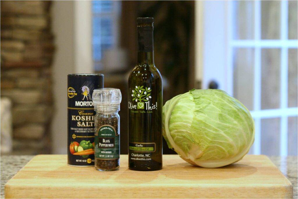 Roasted Cabbage Ingredients