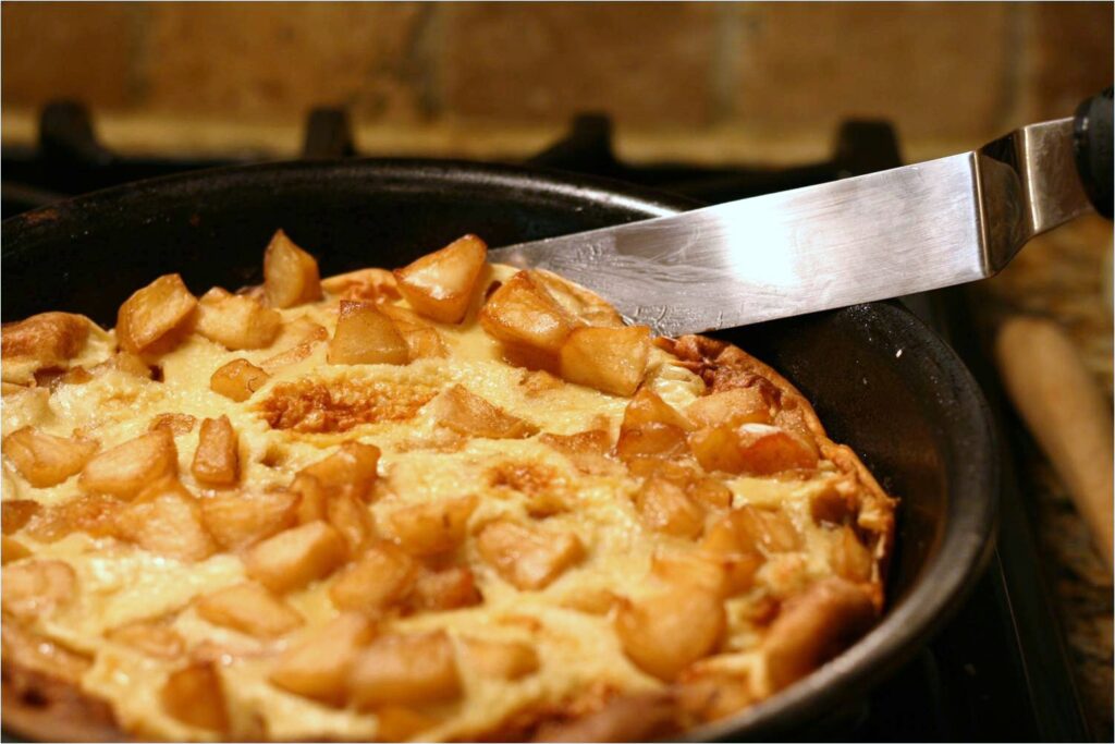 Run Knife Around Edges of Pancake