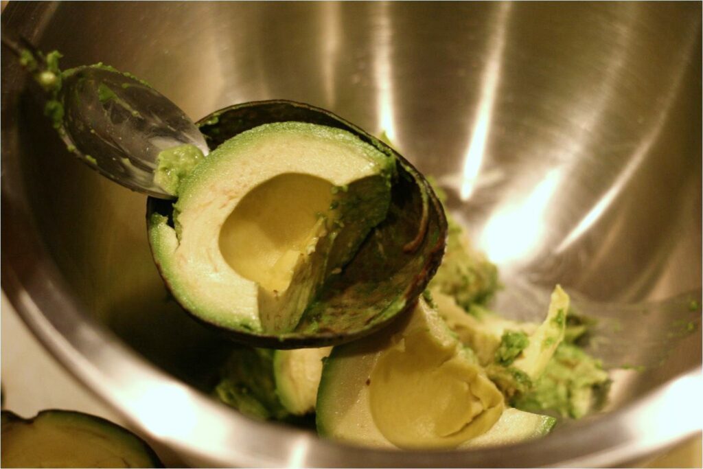 Scoop Out Avocado