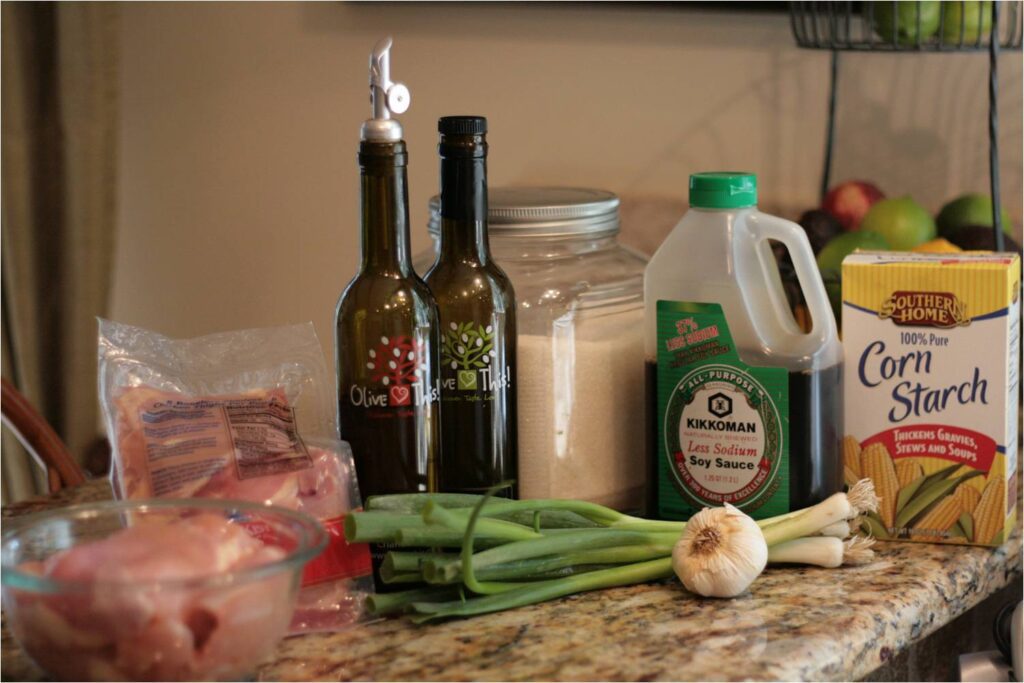 Teriyaki Chicken Ingredients