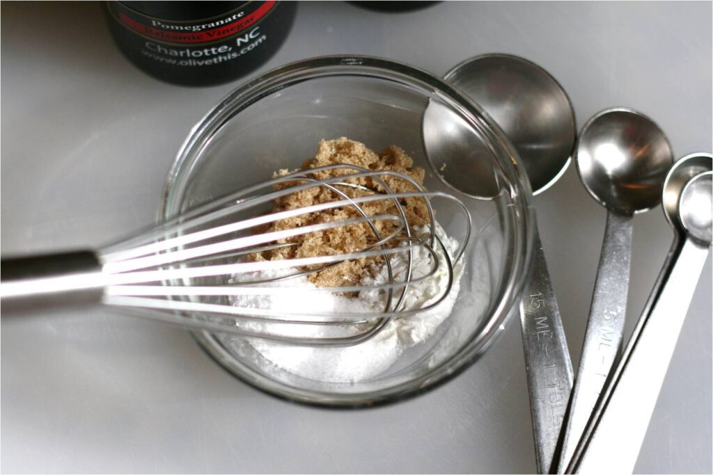 Whisk Tilapia Cornstarch Mixture