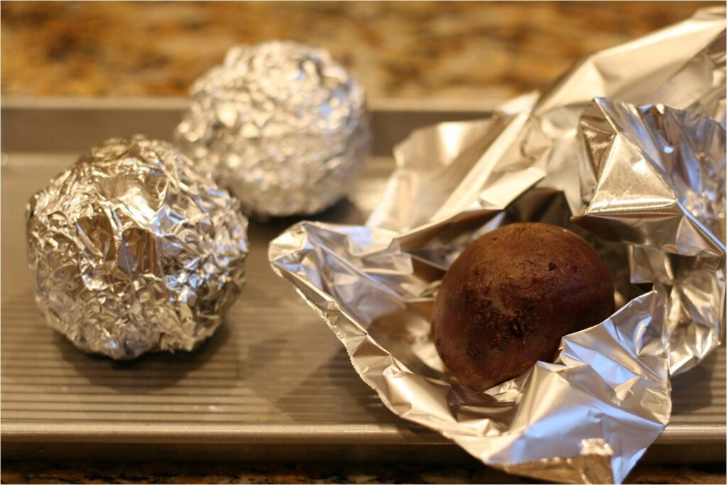 Wrap Beets in Foil