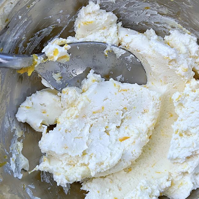Goat cheese mixture